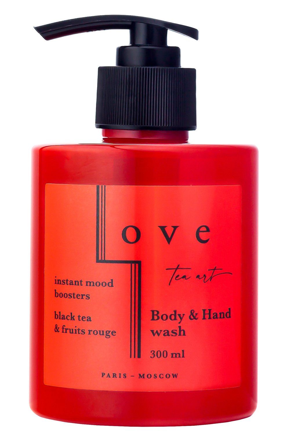 Гель для душа и рук черный чай и лесные ягоды (300ml) LOVE TEA ART, арт. 4603805890027, фото 1