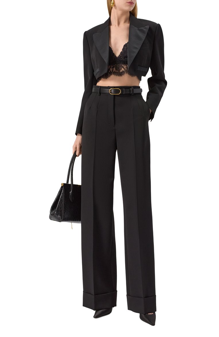 Шерстяные брюки DOLCE & GABBANA, арт. FTBM0T/FU21E, фото 1