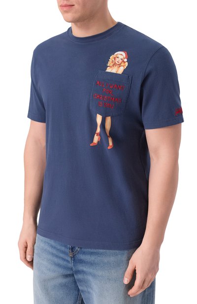 Хлопковая футболка MC2 SAINT BARTH, арт. C0NR0002-02658I/C0NN0R WARM, фото 3