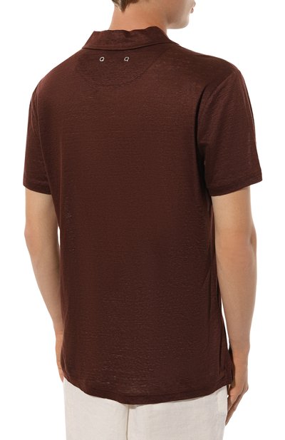 Льняное поло VILEBREQUIN, арт. PYR/E9000, фото 4