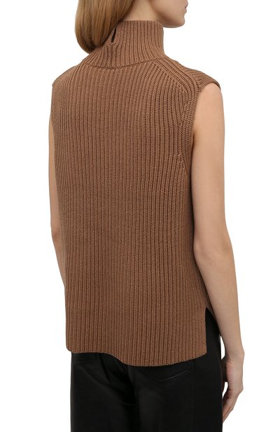 Жилет из кашемира и хлопка BURBERRY, арт. 8045226, фото 4