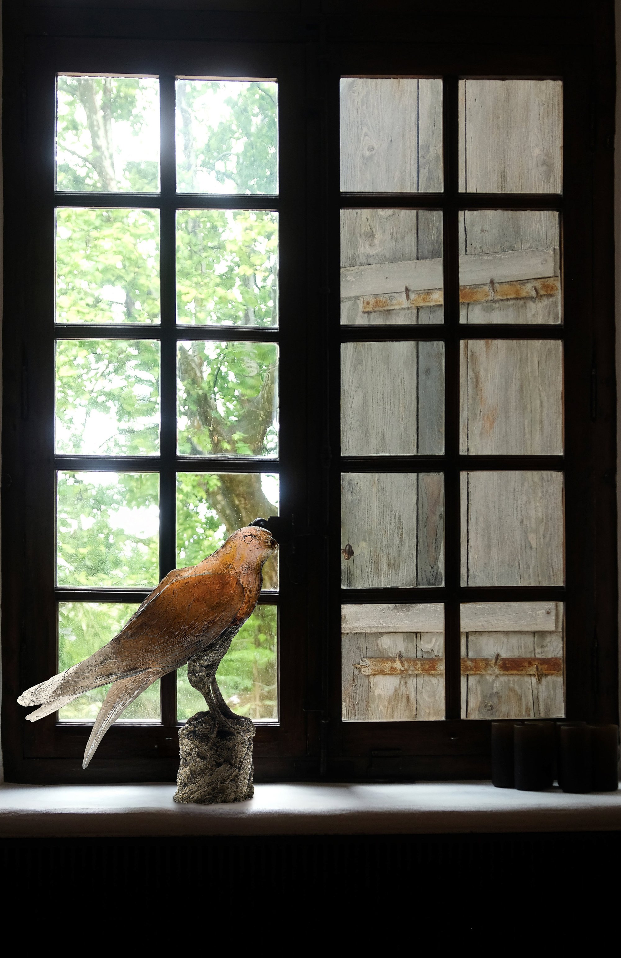 Скульптура ястреб saker DAUM, арт. 05154, фото 2