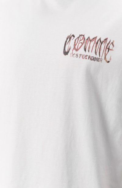Хлопковая футболка COMME DES FUCKDOWN, арт. CFABM01593, фото 5