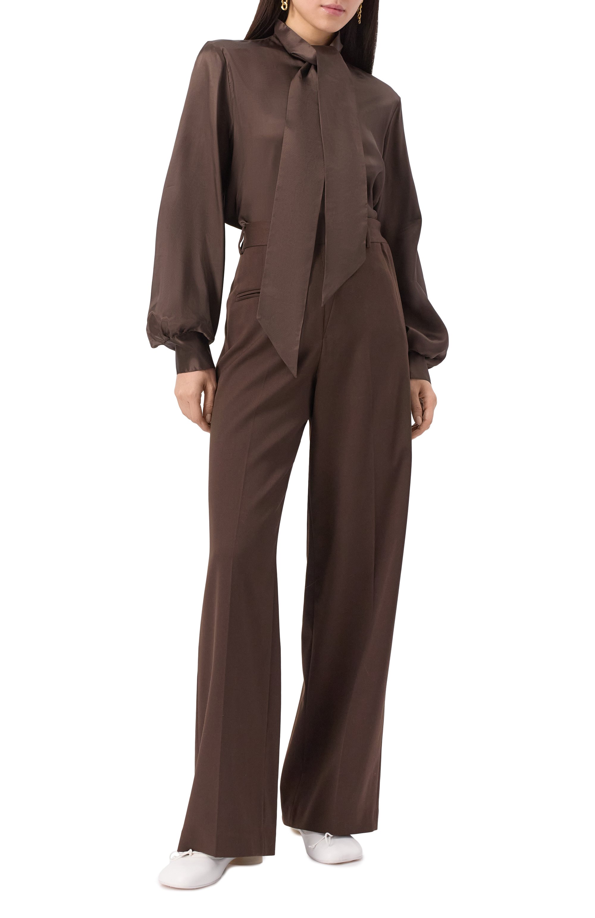 Блузка из вискозы MM6, арт. S52DT0048/S41355, фото 2