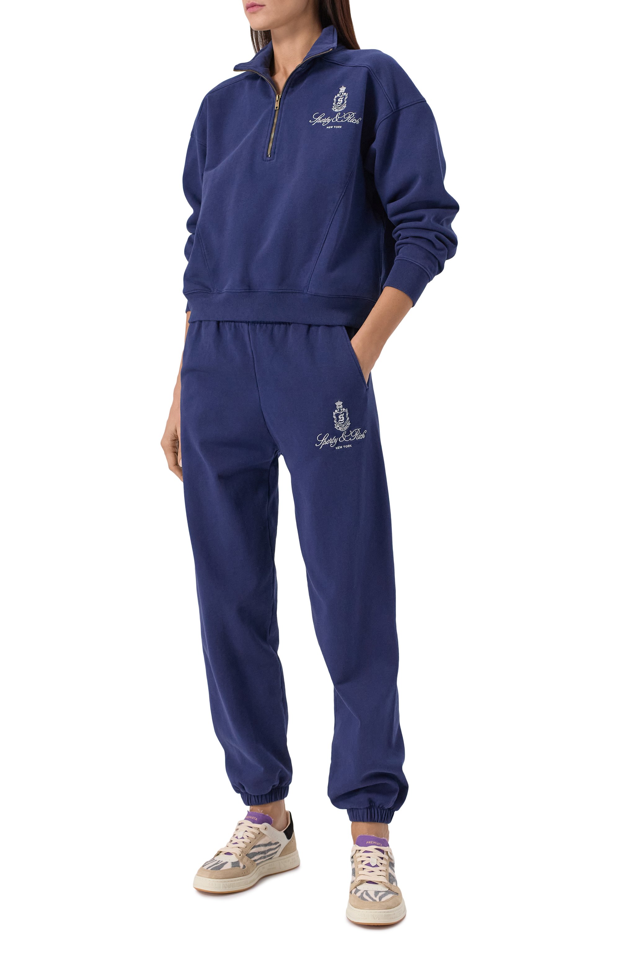 Комбинированные кеды quinn-d PREMIATA, арт. QUINND/VAR 7417, фото 2