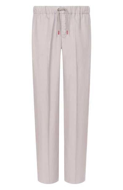 Мужские брюки изо льна и хлопка KITON, арт. UPR003LK0636F06