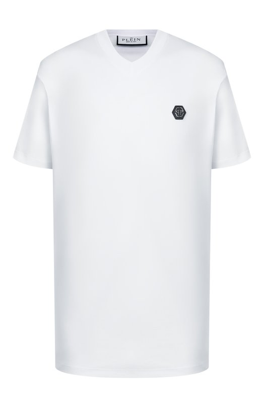 Хлопковая футболка Philipp Plein AAEC MTK8745 PJY002N Белый AAEC MTK8745 PJY002N