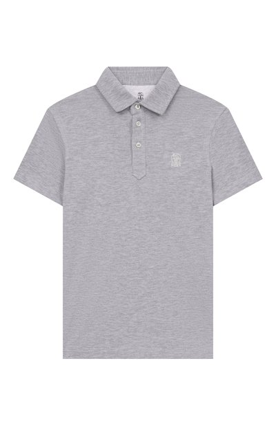 Хлопковое поло BRUNELLO CUCINELLI, арт. BE854T328B