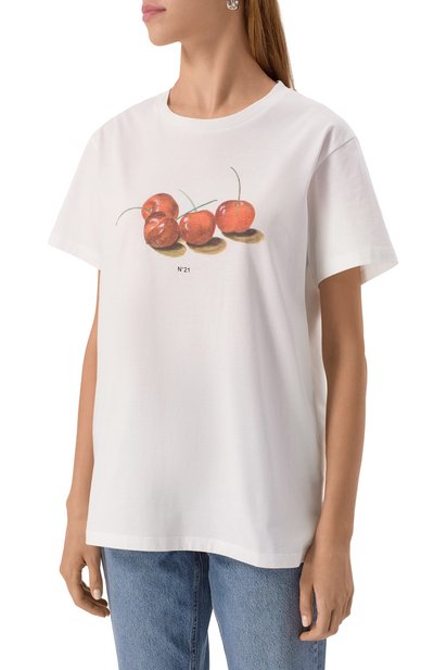 Хлопковая футболка N21, арт. F082/6328, фото 3