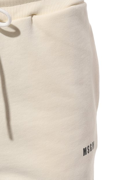 Хлопковые джоггеры MSGM, арт. 2000MDP500 200000, фото 5