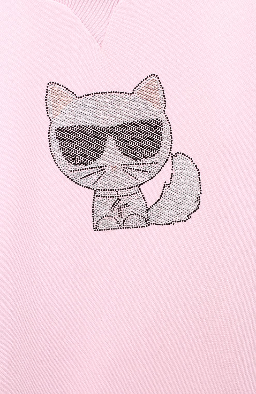 Хлопковое платье KARL LAGERFELD KIDS, арт. Z12150, фото 3