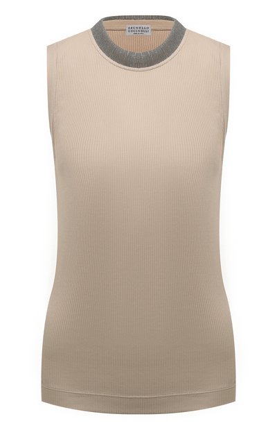 Хлопковый топ BRUNELLO CUCINELLI, арт. MP902HR330, фото 1
