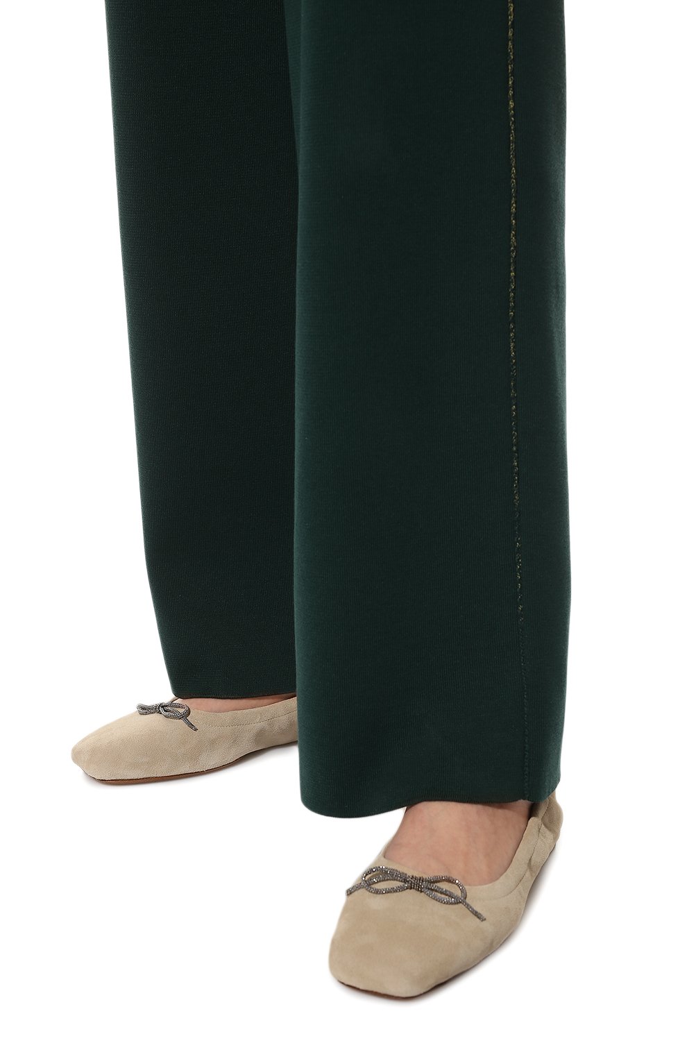 Замшевые балетки BRUNELLO CUCINELLI, арт. MZEXC2160, фото 3