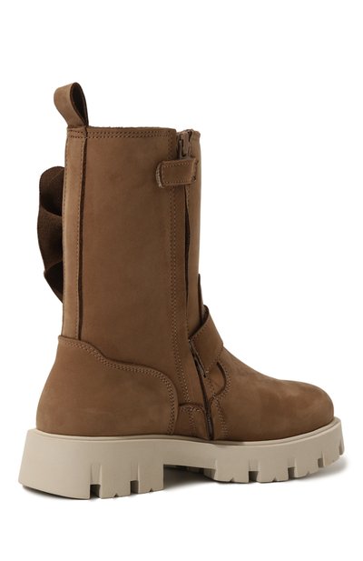 Замшевые сапоги MONNALISA, арт. 8CD010M, фото 3