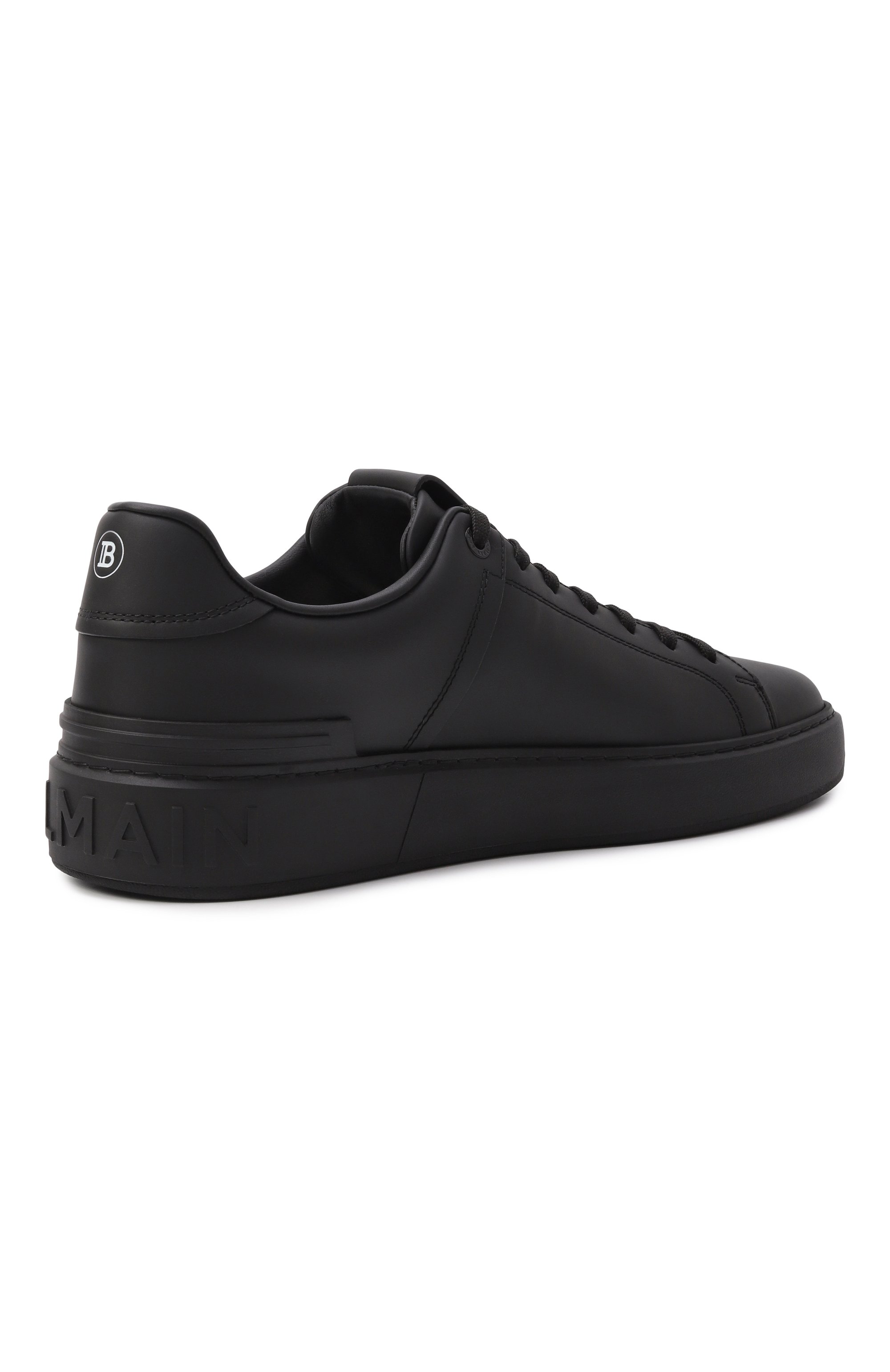 Кожаные кеды b-court BALMAIN, арт. EM0VI288/LIPB, фото 5