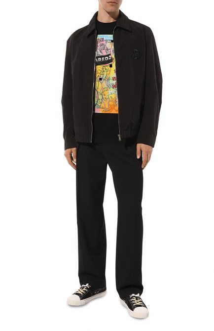 Мужская хлопковая футболка DSQUARED2, арт. S71GD1405