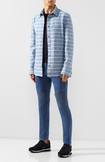 Джинсовая рубашка BALMAIN, арт. SH12297/Z108, фото 2
