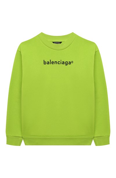 Хлопковый свитшот BALENCIAGA, арт. 682146/TLV78, фото 1