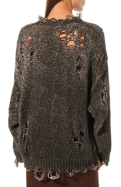 Хлопковый пуловер R13, арт. R13WY089-Y071B, фото 4