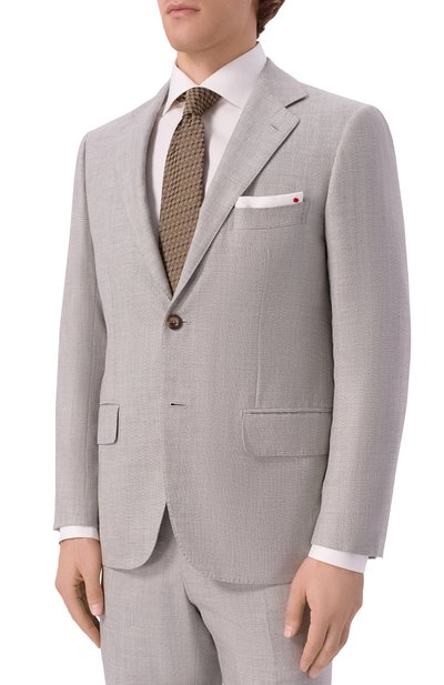 Мужской костюм из кашемира и шелка KITON, арт. UA81K0600E01