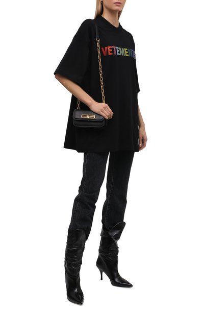 Хлопковая футболка VETEMENTS, арт. UE52TR510B 1611/W, фото 2
