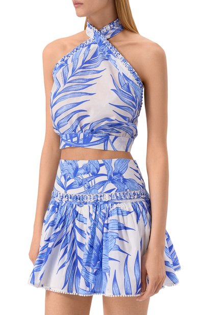 Хлопковый топ POUPETTE ST BARTH, арт. WSFS26DCPPFB, фото 3