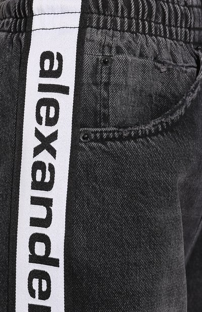 Джинсы с лампасами ALEXANDER WANG, арт. 4D994391CF, фото 5