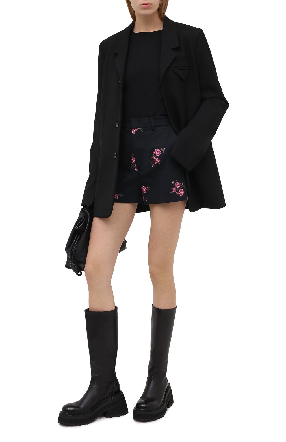 Шорты из шерсти и хлопка REDVALENTINO, арт. UR0RFD30/5D4, фото 2