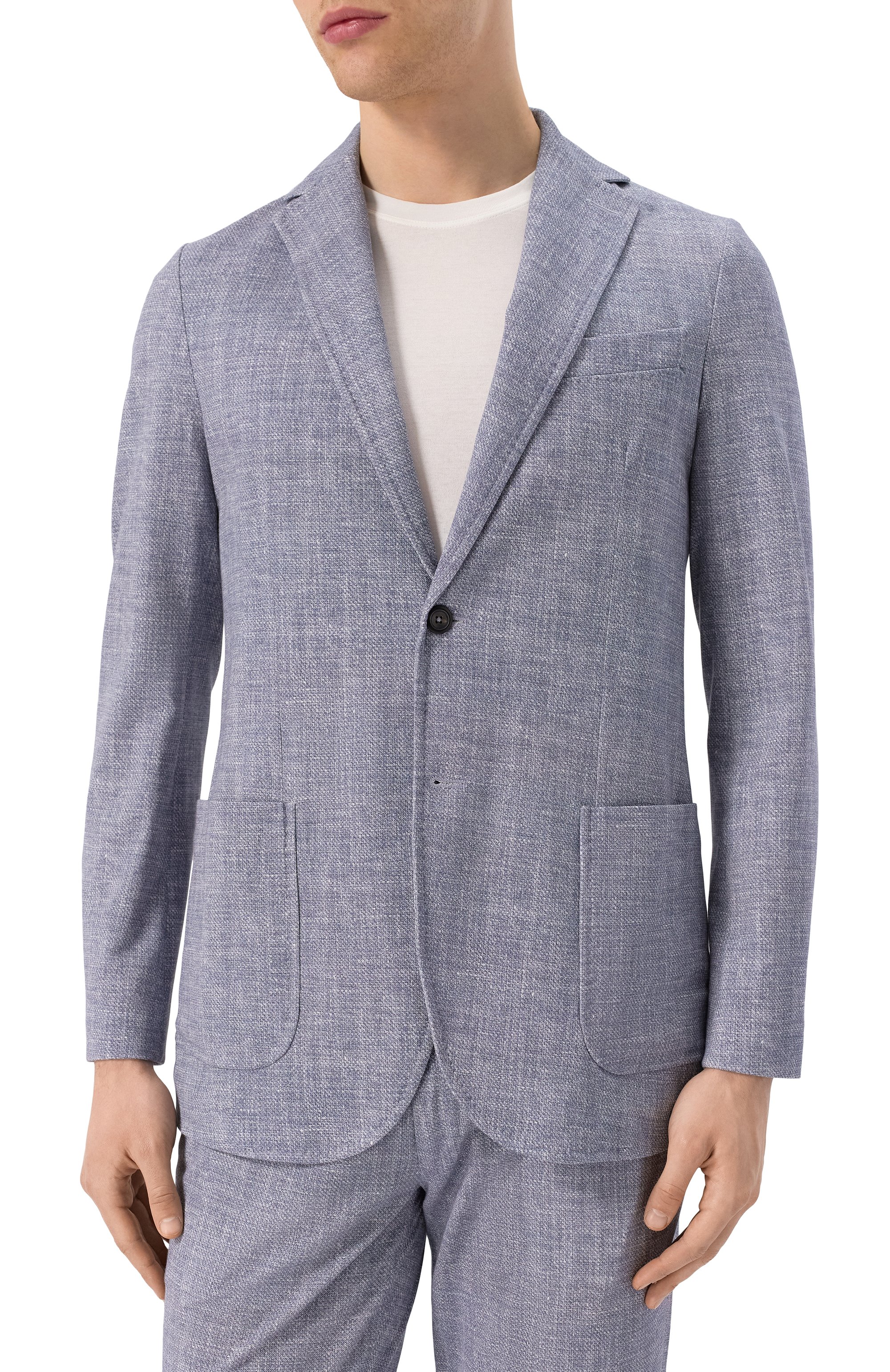 Хлопковый пиджак CIRCOLO 1901, арт. CN4744, фото 4