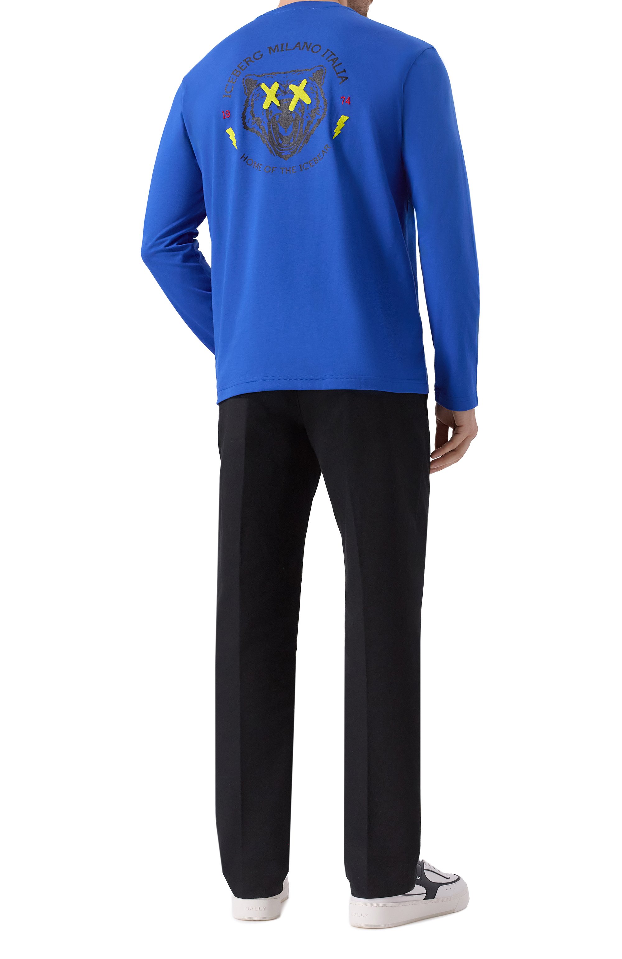 Хлопковый лонгслив ICEBERG, арт. F04A/6306, фото 2