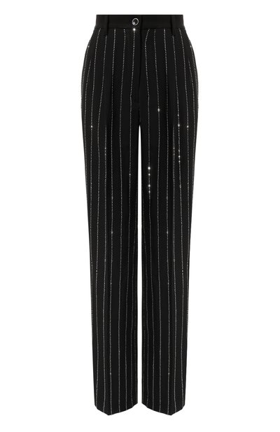Женские брюки с отделкой стразами FORTE DEI MARMI COUTURE, арт. 24WF3005