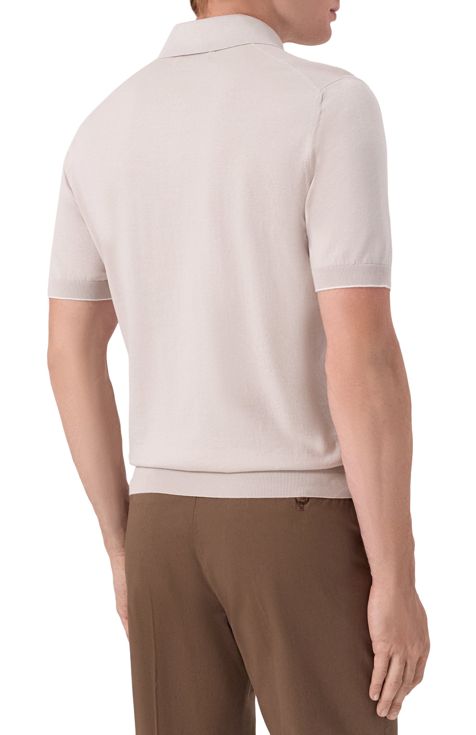 Хлопковое поло BRUNELLO CUCINELLI, арт. M29800125, фото 4