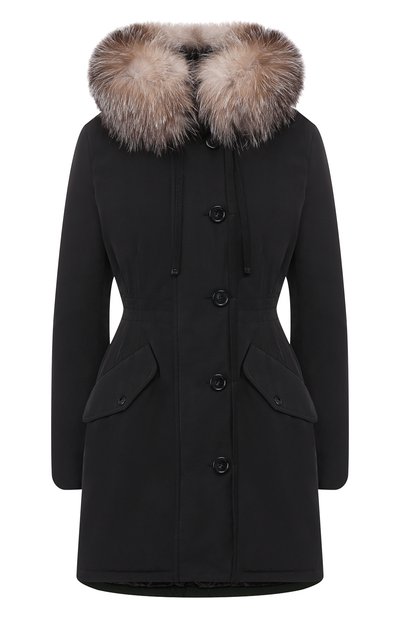 Женская парка с меховой отделкой капюшона MONCLER, арт. D2-093-49934-25-57136
