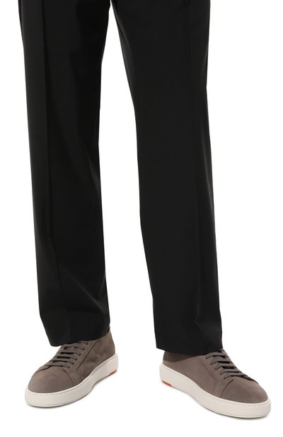 Замшевые кеды cleanic SANTONI, арт. MBCD21571BARCSB7E82, фото 3