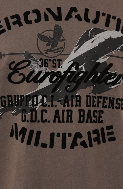 Хлопковая футболка AERONAUTICA MILITARE, арт. TS2343J634, фото 5