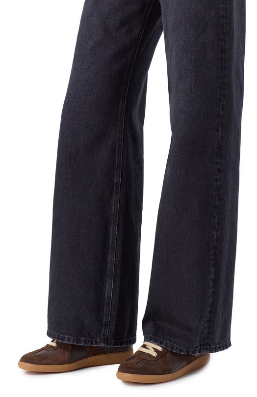 Кожаные кеды Replica Maison Margiela S58WS0109/P1895 Коричневый  S58WS0109/P1895 Фото 2