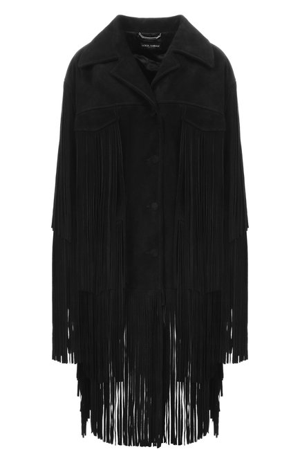 Женская замшевая куртка DOLCE & GABBANA, арт. F27GZL/HULYF