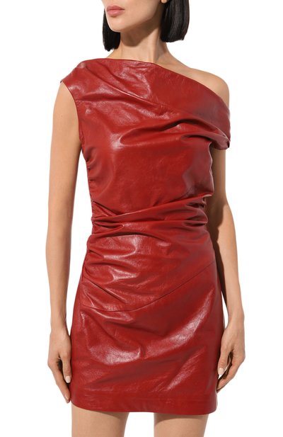 Кожаное платье ZEYNEP ARCAY, арт. FW24DR22, фото 3