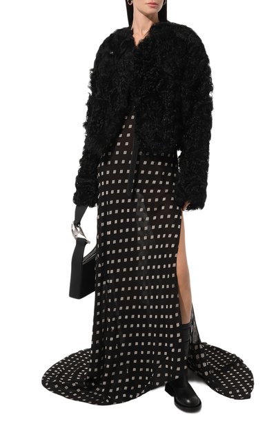 Шуба из овчины ANN DEMEULEMEESTER, арт. 2402-W-JA60-L-LT138-D0097, фото 2