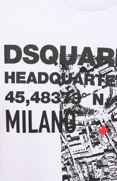 Хлопковая футболка DSQUARED2, арт. DQ2801/D004G, фото 3