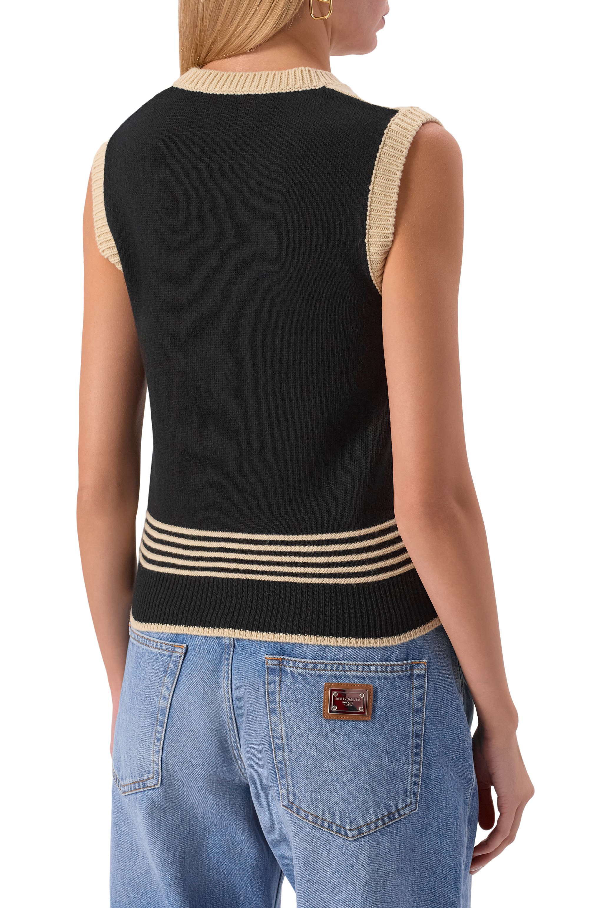 Шерстяной жилет VALENTINO, арт. 7B3K400Q/9KA, фото 4