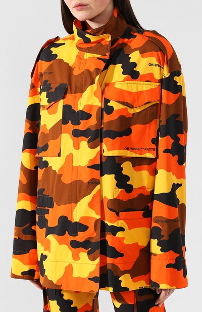 Хлопковая парка OFF-WHITE, арт. 0WEA033R19A660579900, фото 3