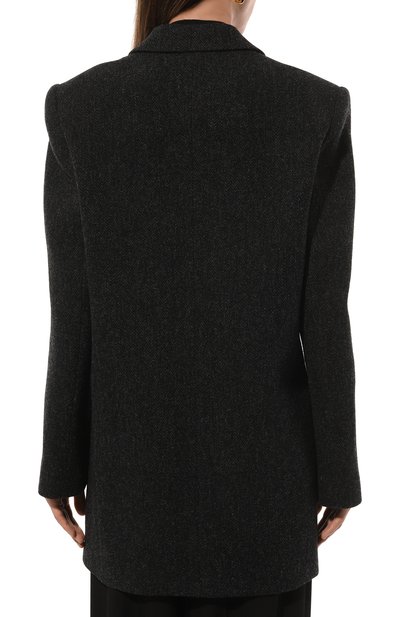 Шерстяное полупальто PETAR PETROV, арт. F24J7/W00L TWEED, фото 4