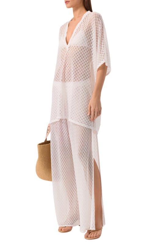 Брюки из вискозы Missoni MC23SI00/BR014R Белый  MC23SI00/BR014R Фото 2