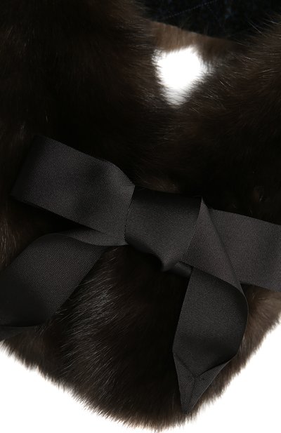 Меховой воротник из соболя BLACK SABLE, арт. BS-004S, фото 3
