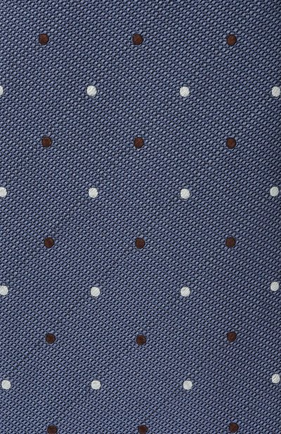 Шелковый галстук CORNELIANI голубого цвета по цене 26600 руб., арт. 28U302/2A20308, фото 4 Шелковый галстук CORNELIANI, арт. 28U302/2A20308, фото 4