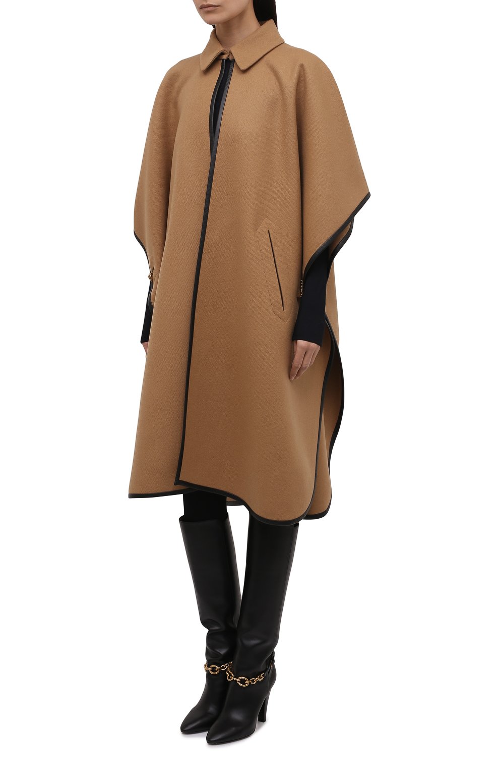 Кашемировый кейп SAINT LAURENT, арт. 661166/Y143V, фото 3