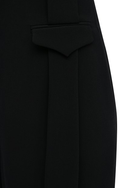 Брюки из вискозы и шелка GIORGIO ARMANI черного цвета по цене 119000 руб., арт. 0WHPP0DD/T008A, фото 5 Брюки из вискозы и шелка GIORGIO ARMANI, арт. 0WHPP0DD/T008A, фото 5