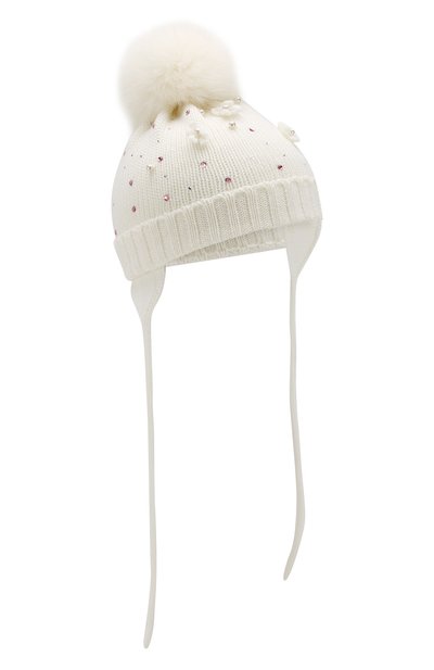 Шерстяная шапка с меховым помпоном CATYA, арт. 923618/3AD, фото 1