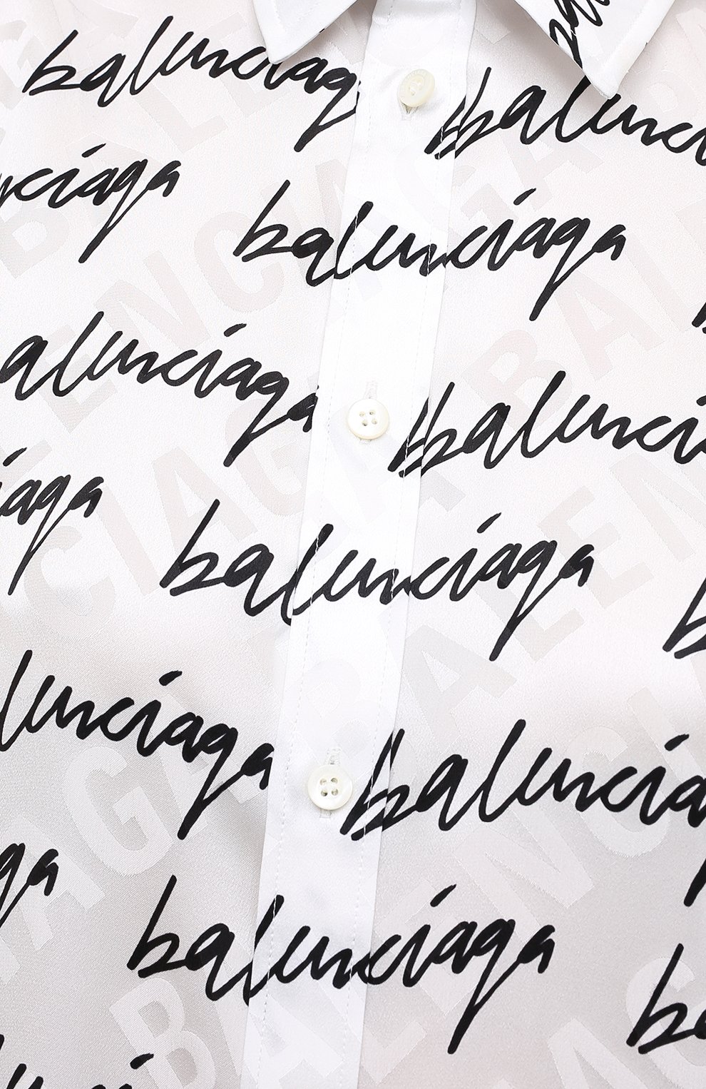 Шелковая рубашка BALENCIAGA, арт. 623037/TILU6, фото 6